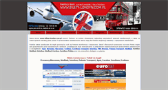 Desktop Screenshot of bilety-londyn.com.pl